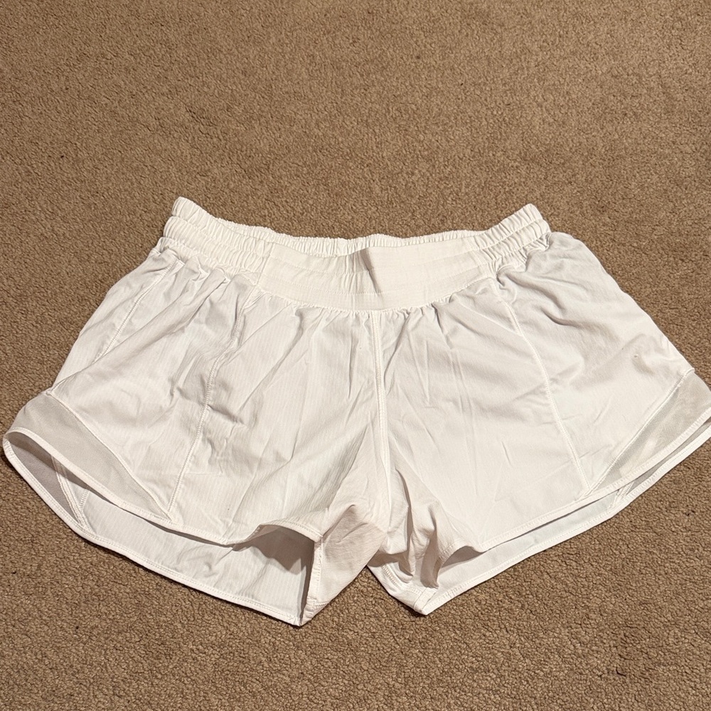 Lululemon White Shorts